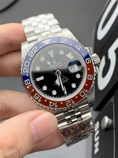 replica rolex gmt masters ii|clean factory rolex gmt.